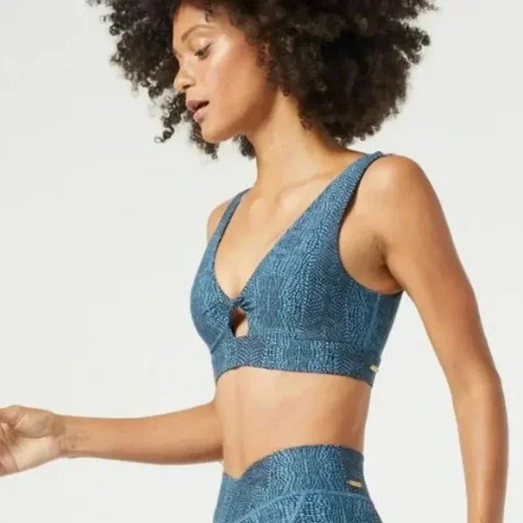 L*Space Printed Do The Twist Bra, let's croc about it - Picture 6 of 7